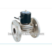 2/2-way fluid stainless steel solenoid valve with flang connection